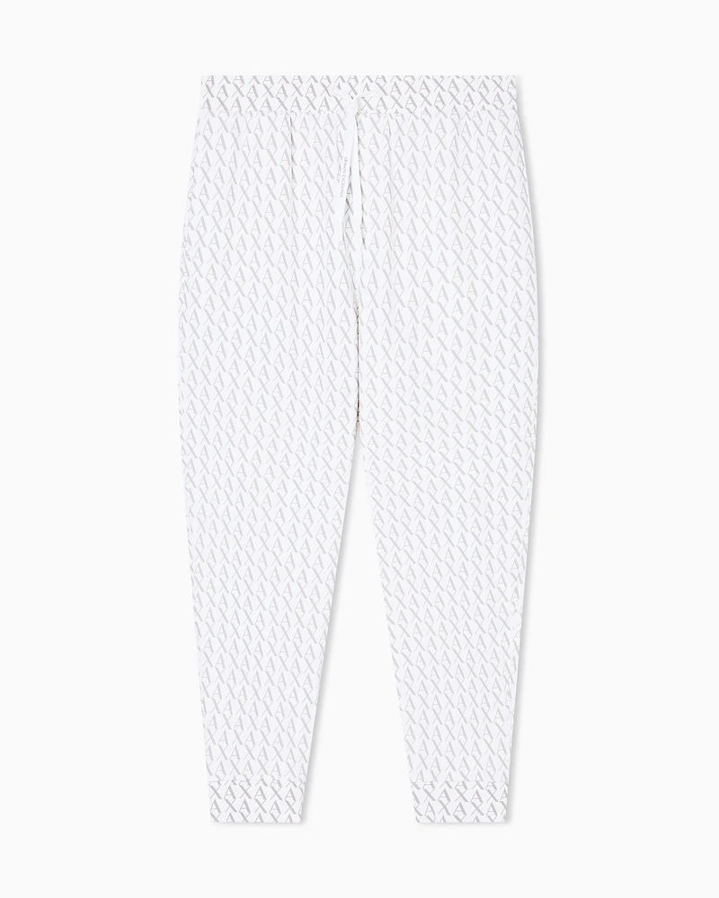 Armani Exchange - Casual Trousers, Man, White, Size: