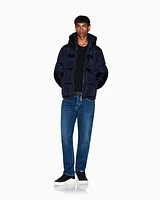 Armani Exchange - Straight Jeans, Man, Blue, Size: