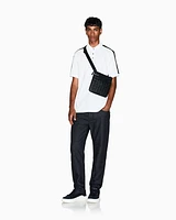 Armani Exchange - Regular fit polo with contrasting tape, Man, White, Size: