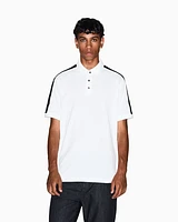 Armani Exchange - Regular fit polo with contrasting tape, Man, White, Size:
