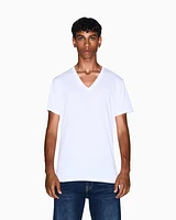 Armani Exchange - Slim fit T-shirt Pima cotton jersey, Man, White, Size: