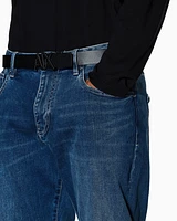 Armani Exchange - Straight Jeans, Man, Blue, Size: