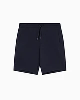 Armani Exchange - Bermuda Shorts, Man, Navy_blue, Size: