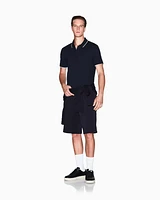 Armani Exchange - Bermuda Shorts, Man, Navy_blue, Size: