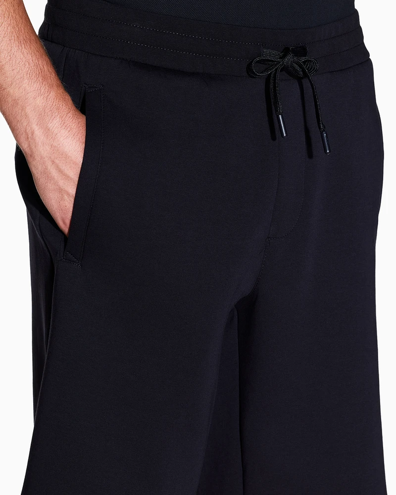 Armani Exchange - Bermuda Shorts, Man, Navy_blue, Size: