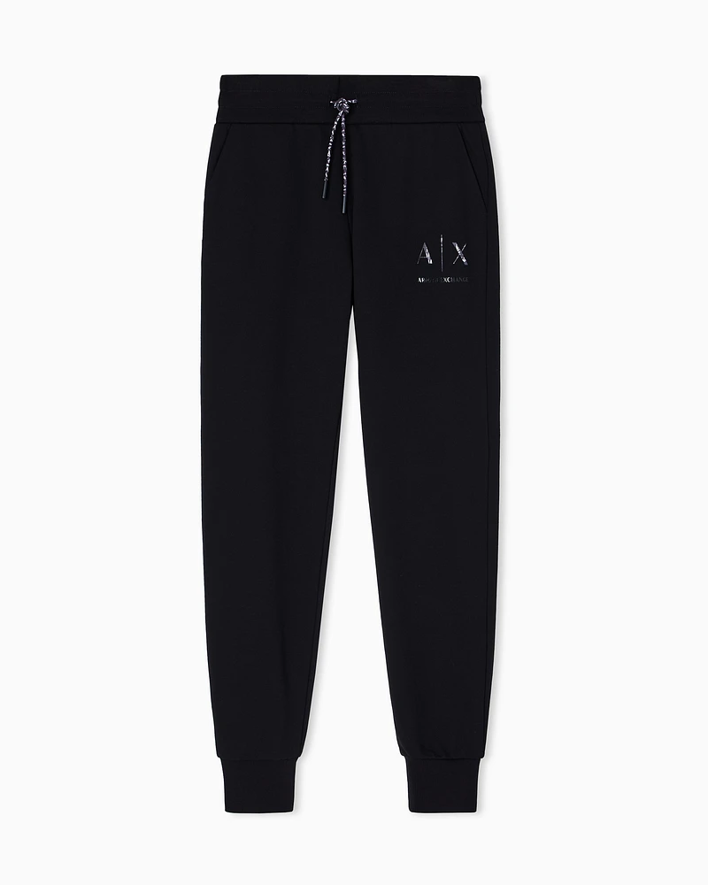 Armani Exchange - Sweatpants, Woman, Black, Size: