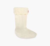 KIDS 6 STITCH CABLE BOOT SOCK