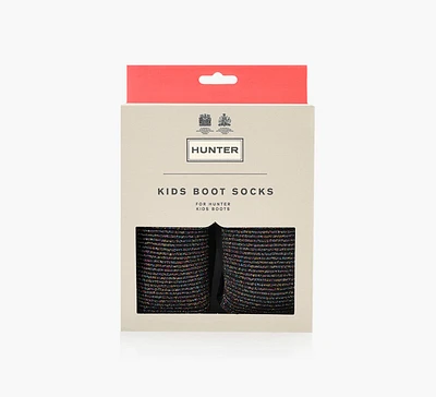 GLITTER LUREX BOOT SOCK