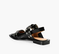 FEMININE BUCKLE BALLERINA