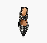 FEMININE BUCKLE BALLERINA