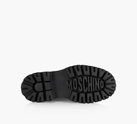 KNEE HIGH SEQUIN LOGO BOOT
