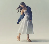JOANIE IV Y STRAP WEDGE