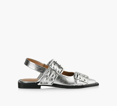 FEMININE BUCKLE BALLERINA