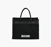 SLOGAN PRINTED TOTE BAG