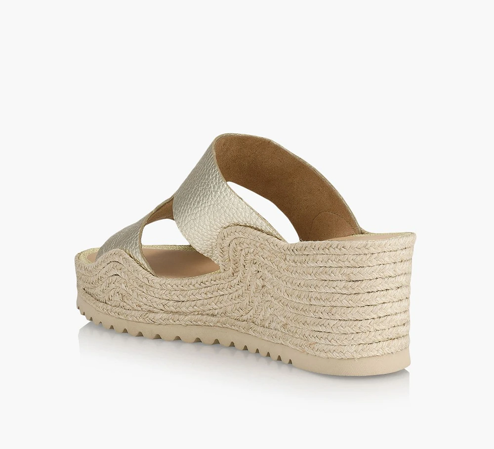 MARITIME WEDGE SANDAL