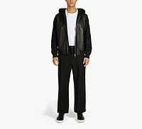 RUFUS LEATHER MIX JACKET