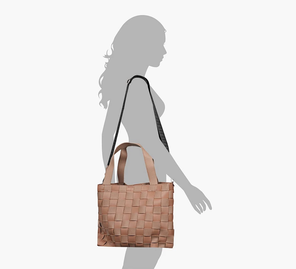 SQUARE BRAID TOTE BAG