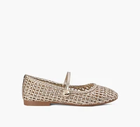 ZINA WOVEN FLAT MJ