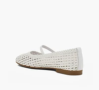 ZINA WOVEN FLAT MJ