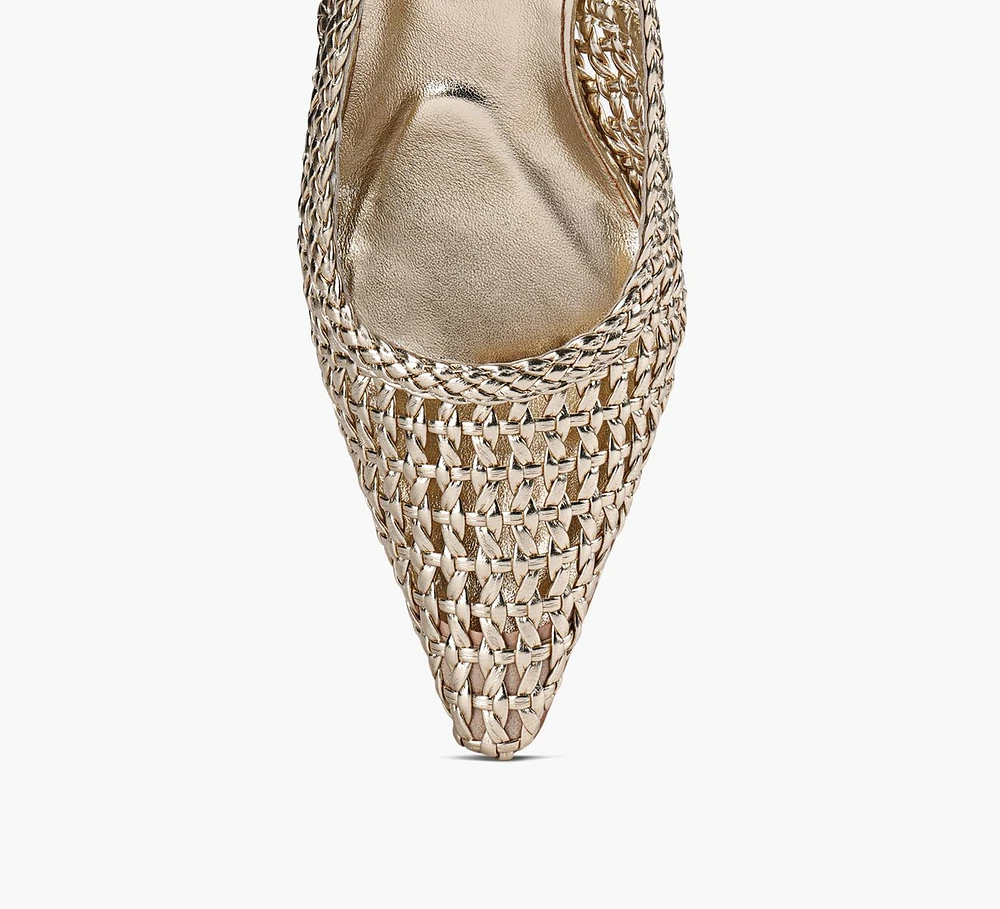 TALIA WOVEN SLINGBACK