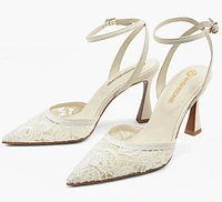 SHILOH LACE HEEL