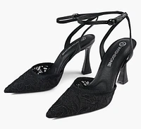 SHILOH LACE HEEL