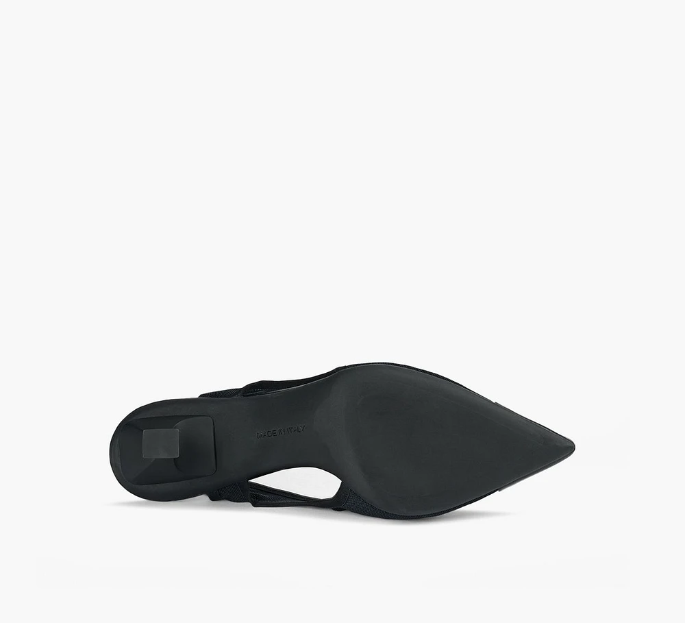 CHALK SLINGBACK HEEL