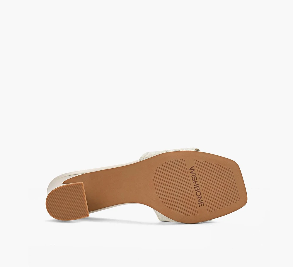 DOT LACE HEEL