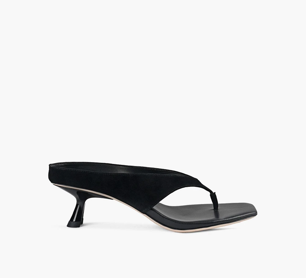 OXFORD THONG HEEL