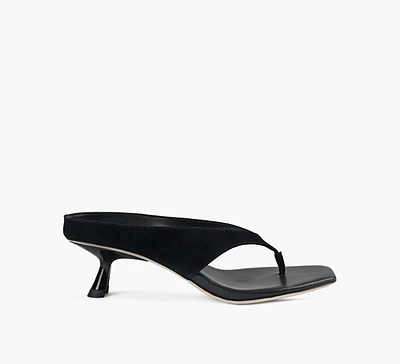 OXFORD THONG HEEL