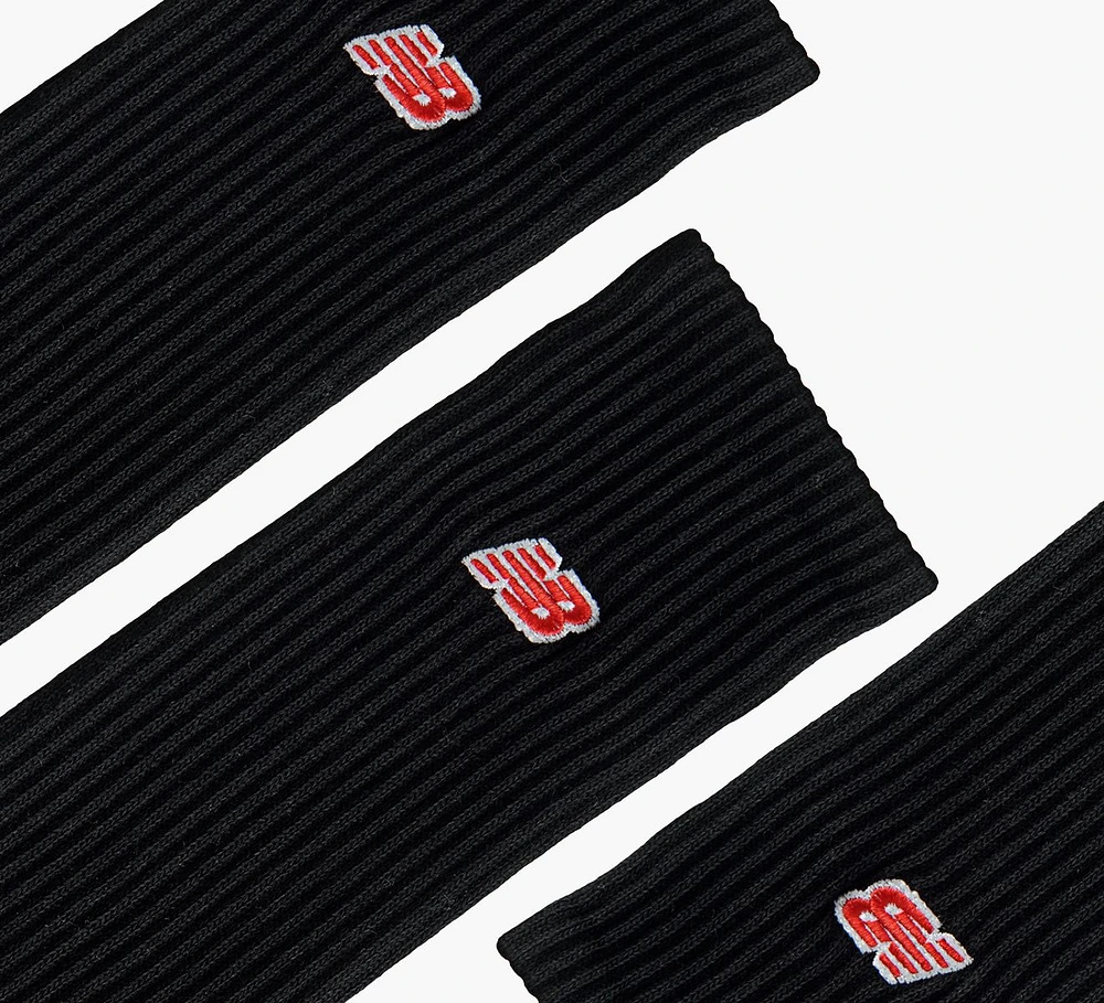 UNISEX LOGO CREW SOCKS 3 PAIRS