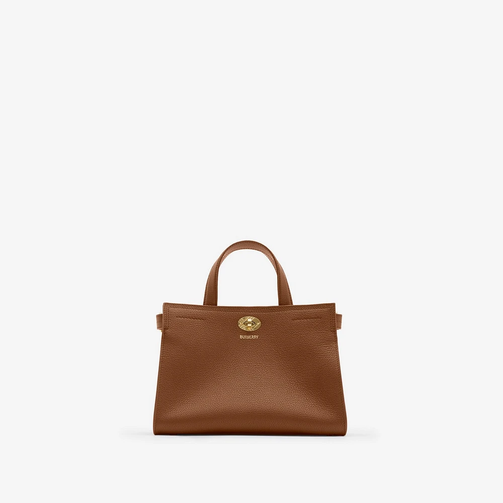 Mini Cotswolds Tote in Hazel - Women, Leather | Burberry® Official