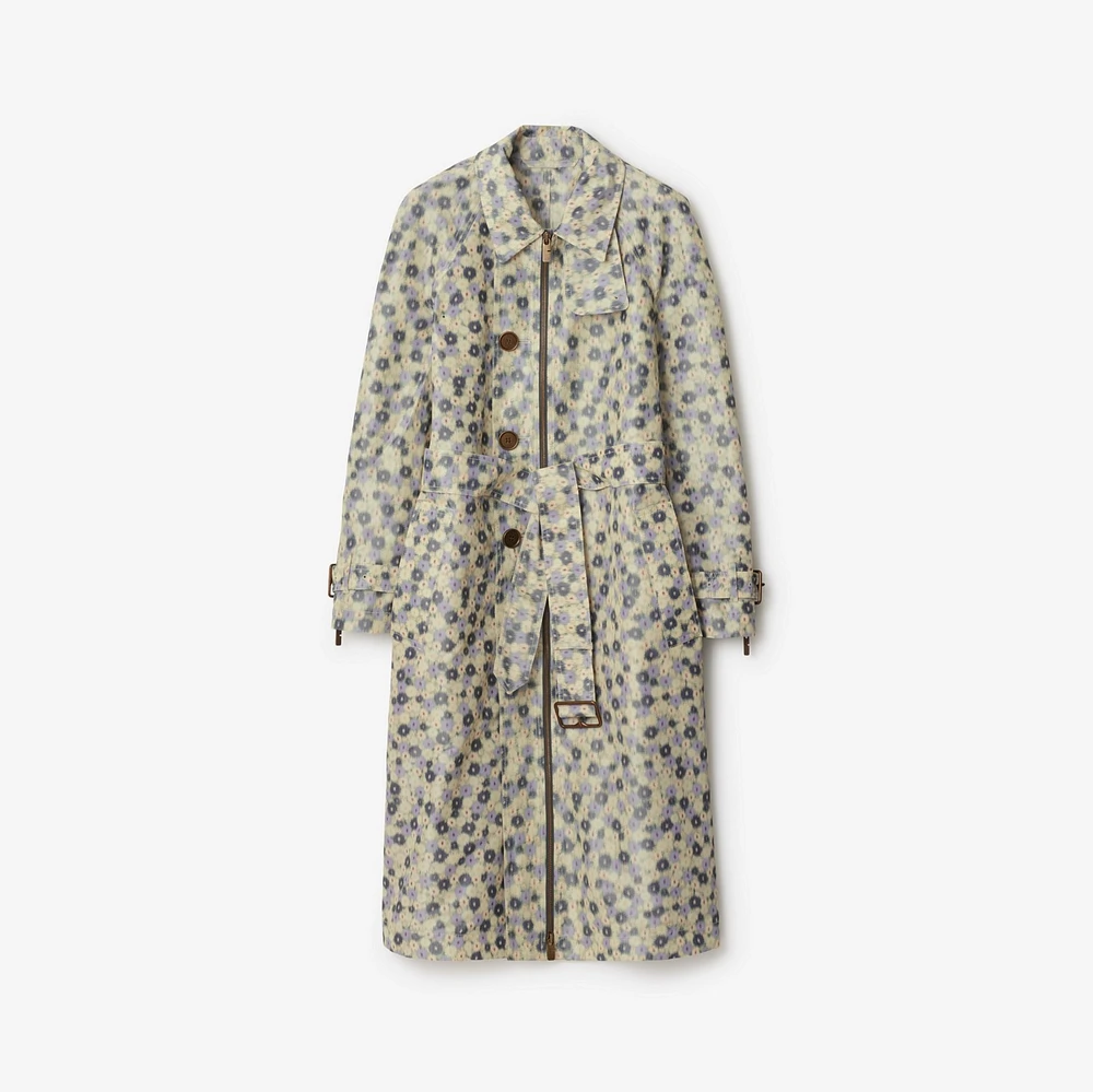 Long Daisy Lightweight Zip Car Coat in Eccles - Women | Burberry® Official