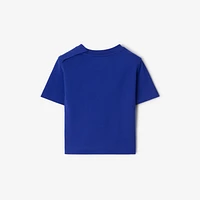 EKD Cotton T-shirt in Knight | Burberry® Official