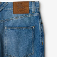 Loose Jeans in Mid blue - Men | Burberry® Official
