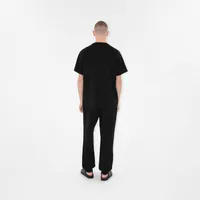 Cotton Jogging Pants in Black - Men | Burberry® Official