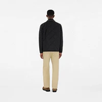 Reversible Thermoregulated Overshirt in Black - Men | Burberry® Official