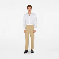 Cotton Chinos in Flax - Men | Burberry® Official