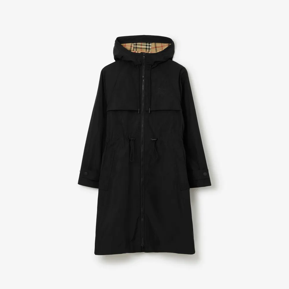Lightweight Parka in Black - Women, Nylon | Burberry® Official