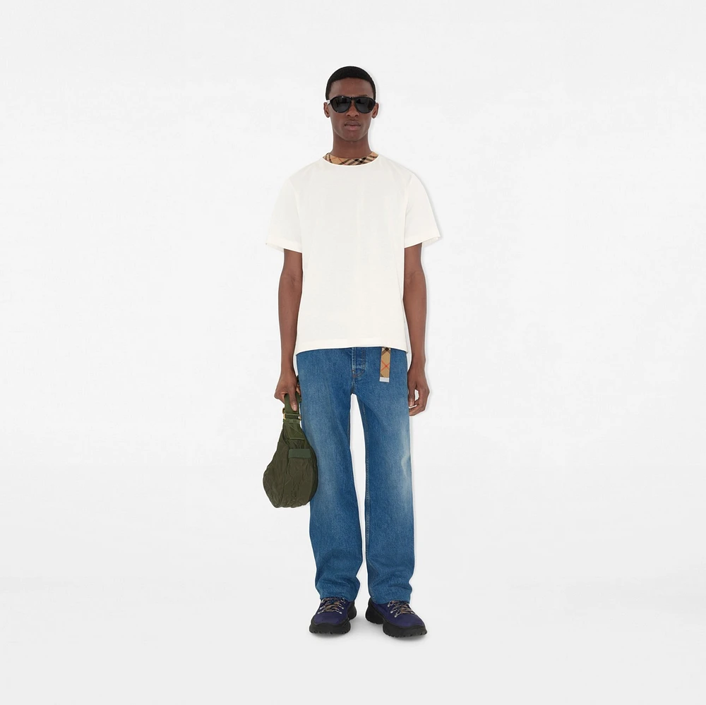Loose Jeans in Mid blue - Men | Burberry® Official