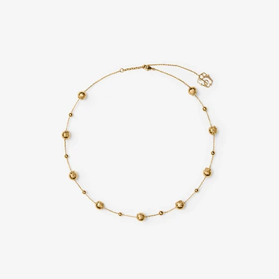 EKD Sphere Necklace in Gold - Women | Burberry® Official