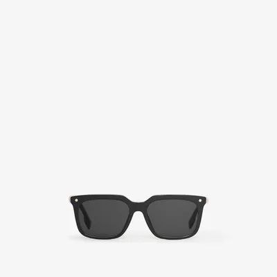 Icon Stripe Sunglasses in Black - Men | Burberry® Official