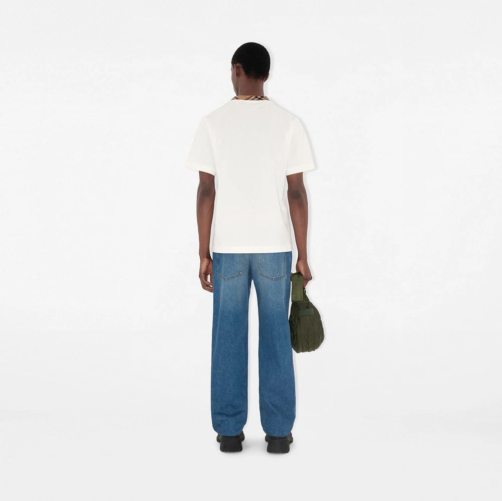 Loose Jeans in Mid blue - Men | Burberry® Official