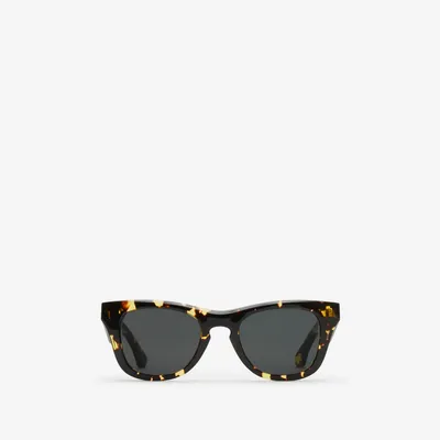 Arch Facet Sunglasses in Dark Havana | Burberry® Official
