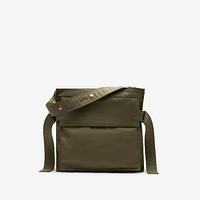 Medium Trench Tote in Military - Men, Cotton Gabardine | Burberry® Official