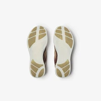 Check Matrix Sport Sneakers in Broom - Women, Nylon | Burberry® Official