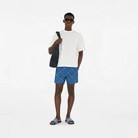 Check Slides in Hyacinth - Men, Technical | Burberry® Official