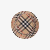 Check Bucket Hat in Sand - Children | Burberry® Official
