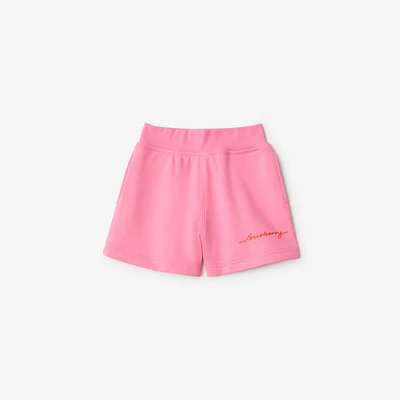 Cotton Shorts in Blossom | Burberry® Official