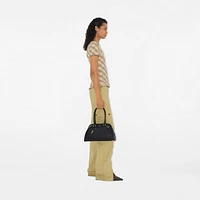 Check Stretch Cotton T-shirt in Teacup - Women | Burberry® Official